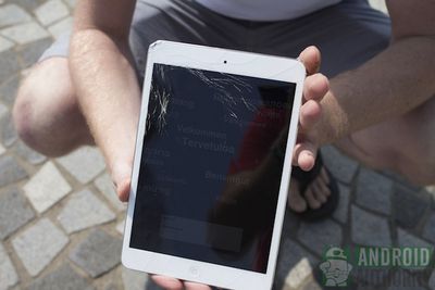 ipad mini cracked