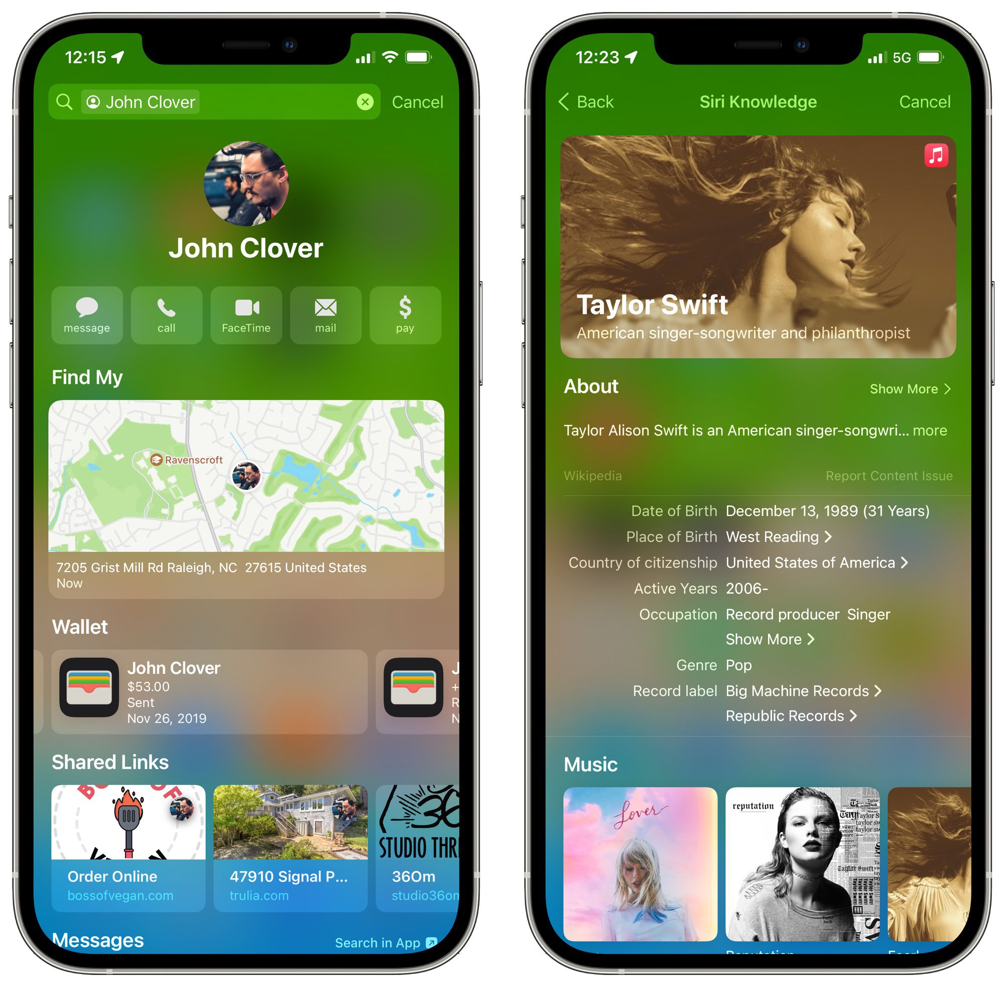 iOS 15 Spotlight Improvements: Rich Results, Web Images, Photos Search ...