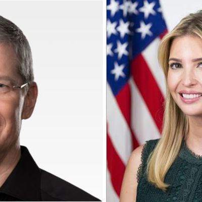 tim cook ivanka trump