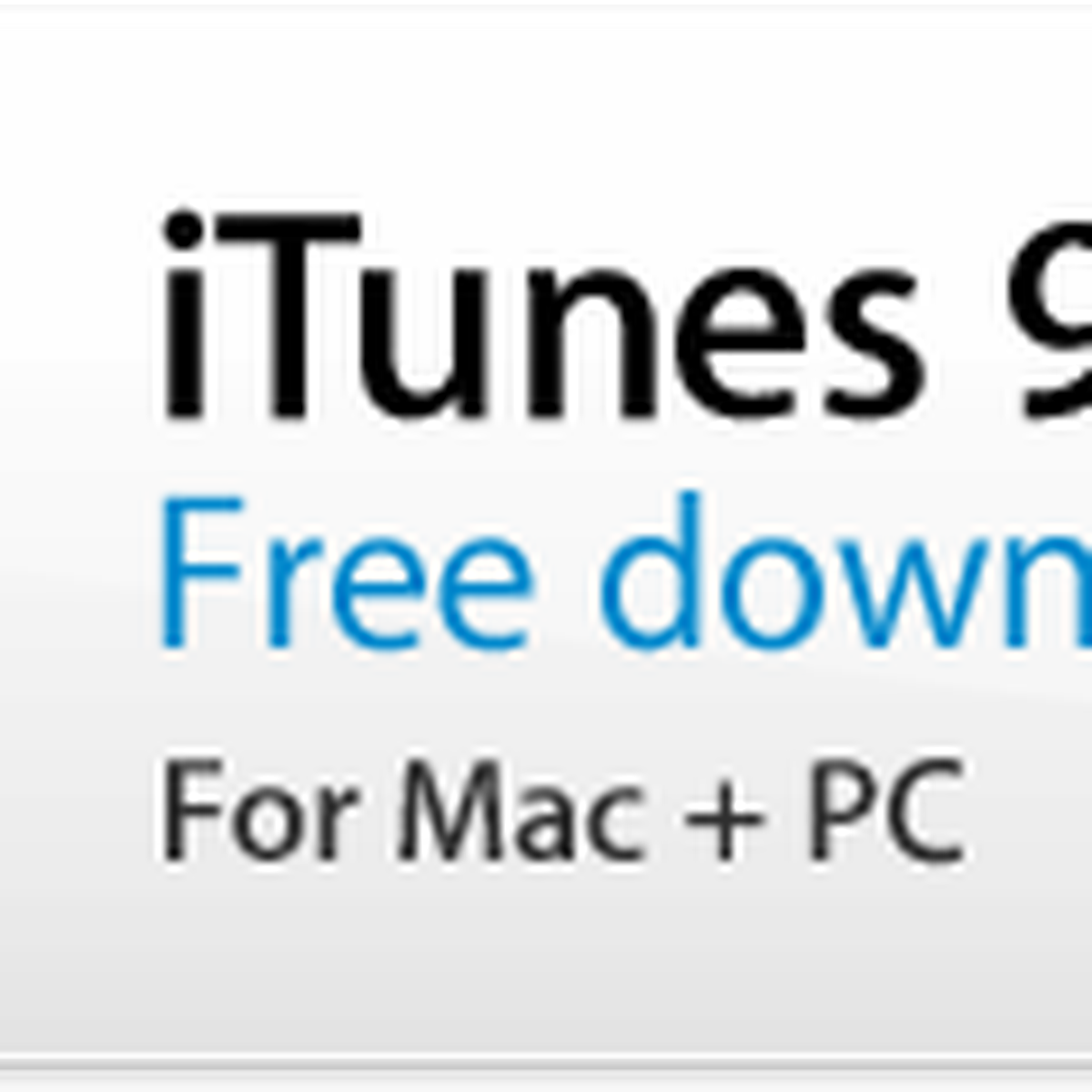 Old itunes 9.0 download