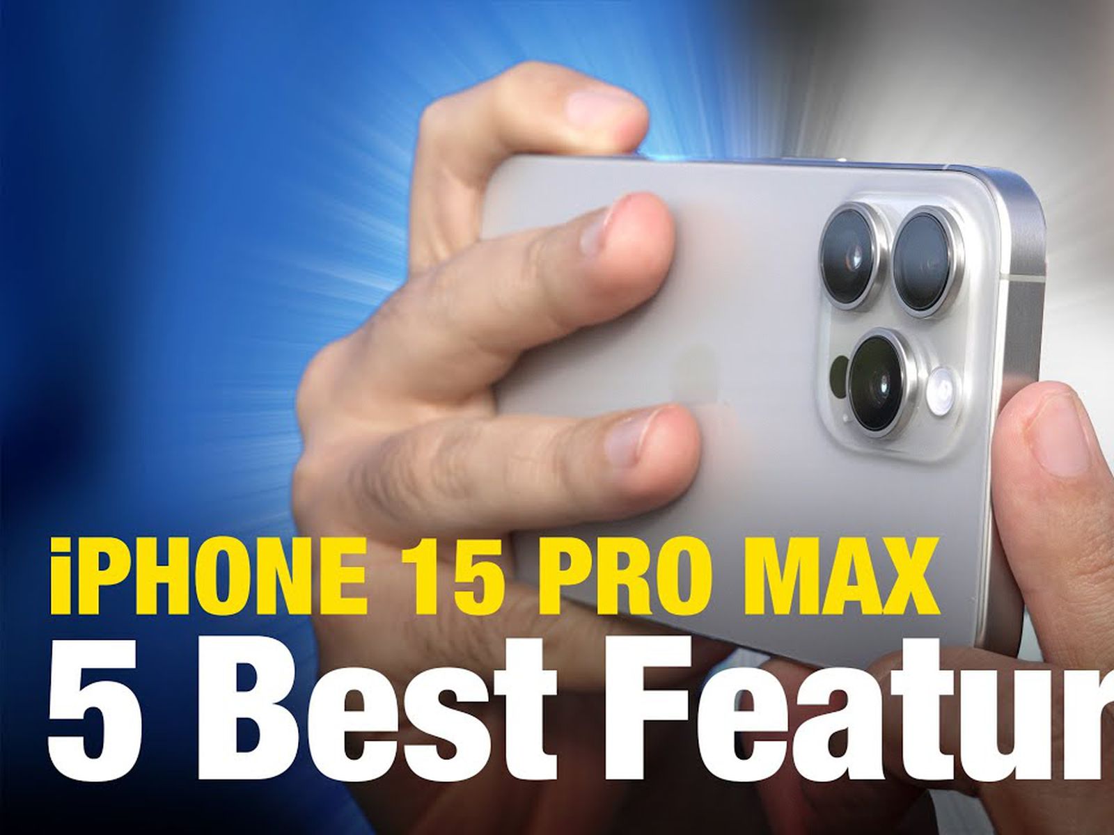 Hands-on: Unboxing the new iPhone 15 Pro Max in Natural Titanium [Gallery]  - 9to5Mac
