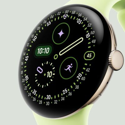 pixel 4 watch google side view