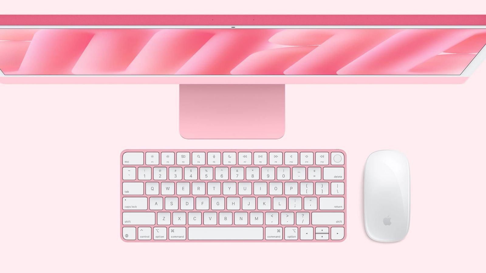 iMac 24インチ M4 2024 16GB ピンク Apple 24-Inch iMac M4 Desktop Computer Pink (Late 2024) - MWV53LL/A