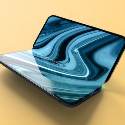 Foldable iPhone 2023 Feature Yellow