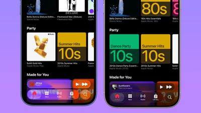 apple music dark mode ios 26 beta 3