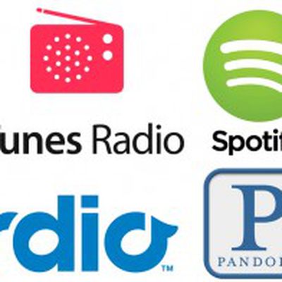 music streaming logos