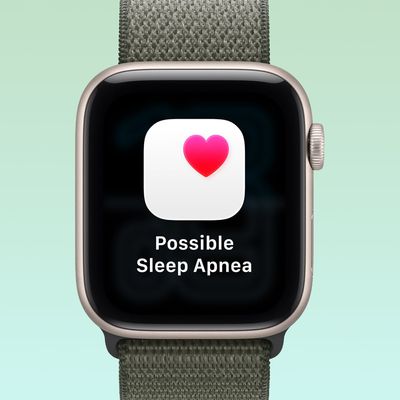 apple watch se 3 sleep apnea