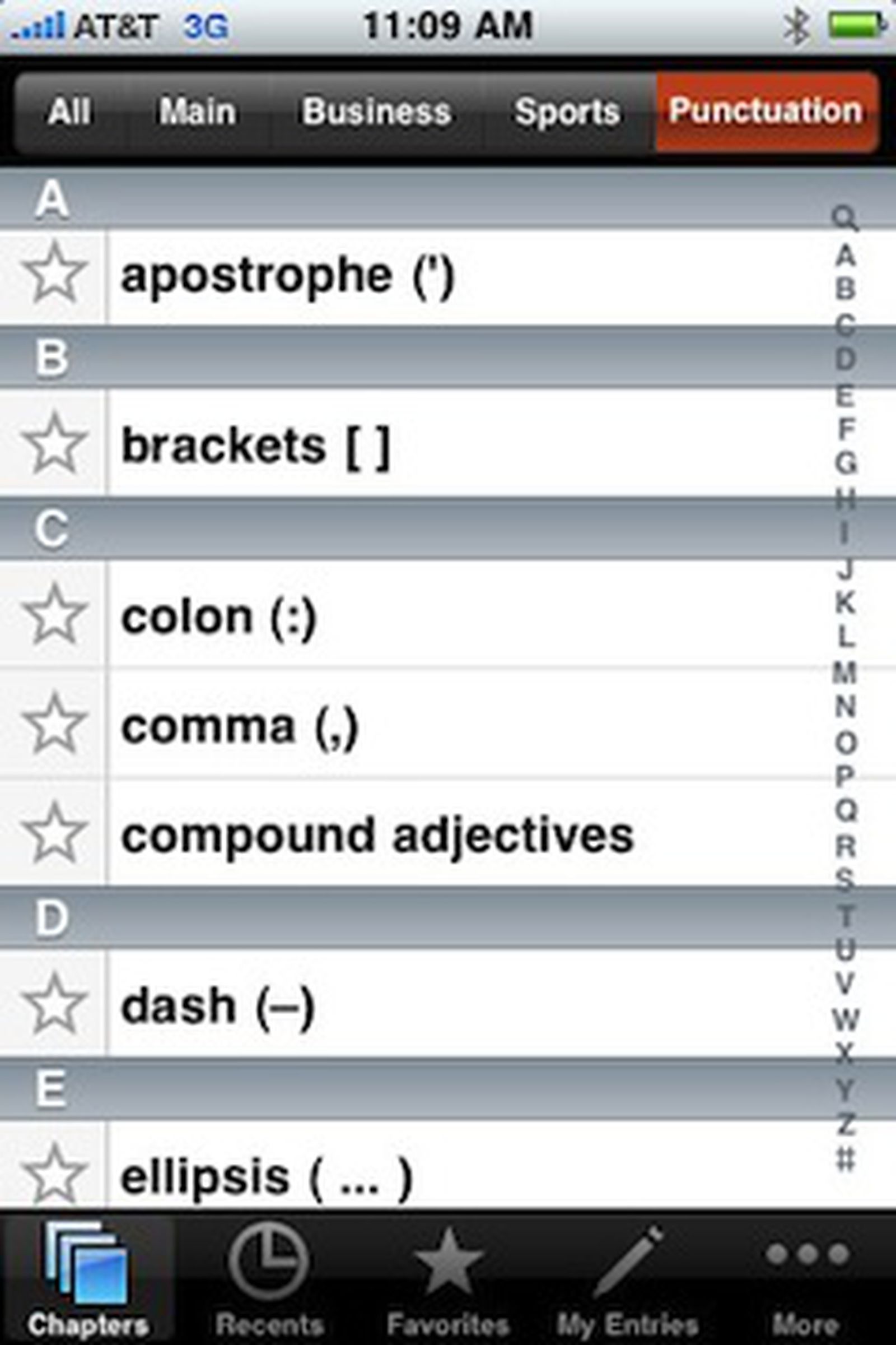 'AP Stylebook' Now Available for iPhone and iPod Touch - MacRumors