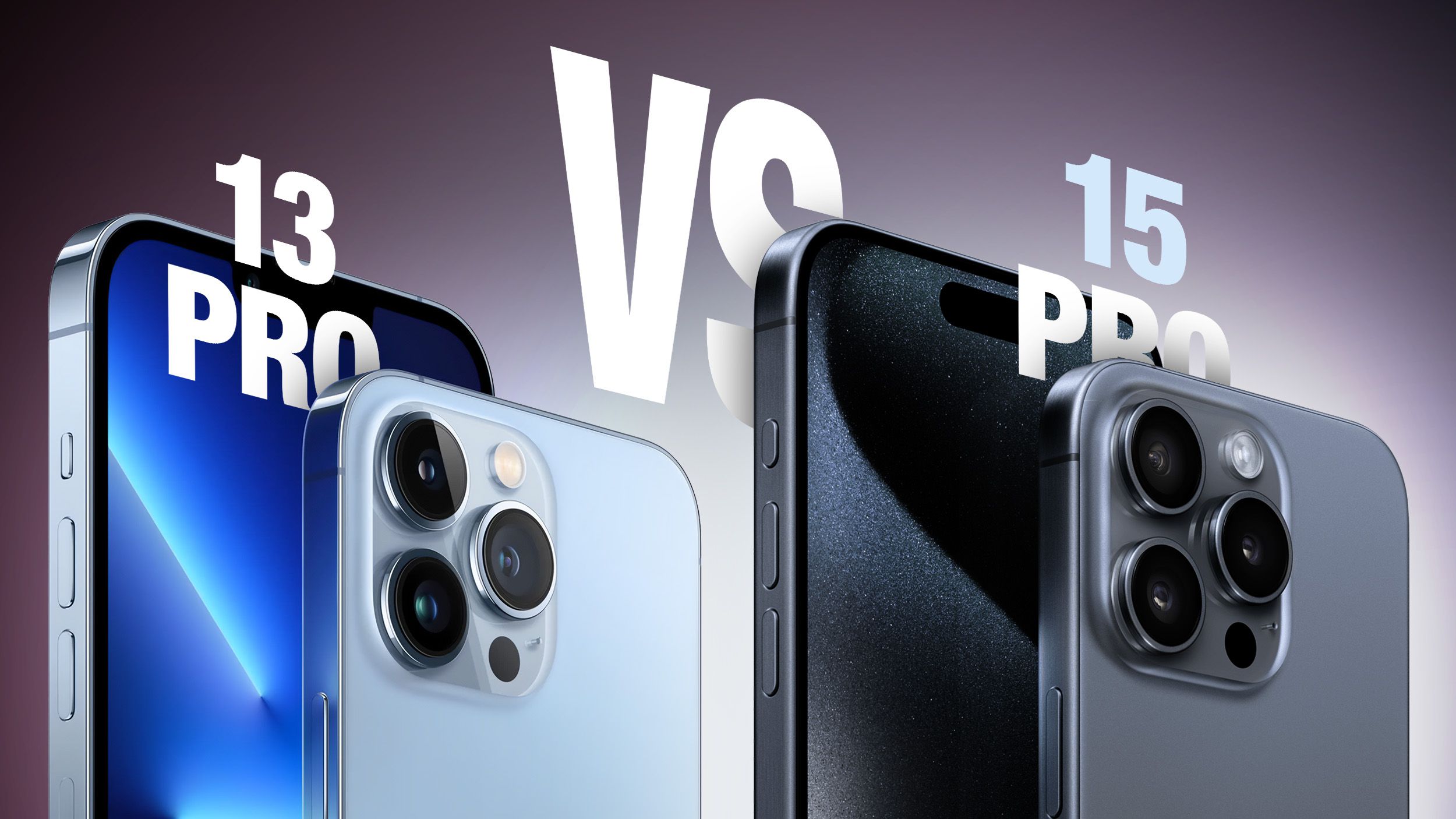 iPhone 13 Pro vs. iPhone 15 Pro Buyer's Guide: 50 Differences Compared - macrumors.com