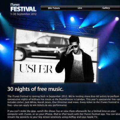 itunes festival 2012
