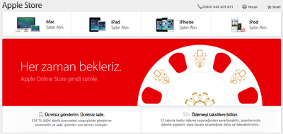 Turkey Apple Store