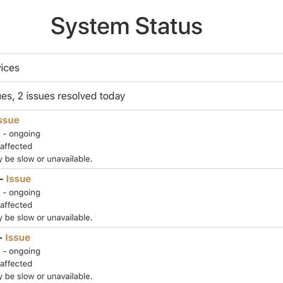 apple app store outage