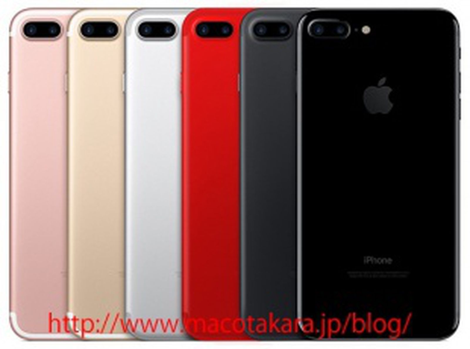 Onderzoek huiselijk heden iPhone 7s' and 'iPhone 7s Plus' Said to Come in All-New Red Color, Lack New  Design and Wireless Charging - MacRumors