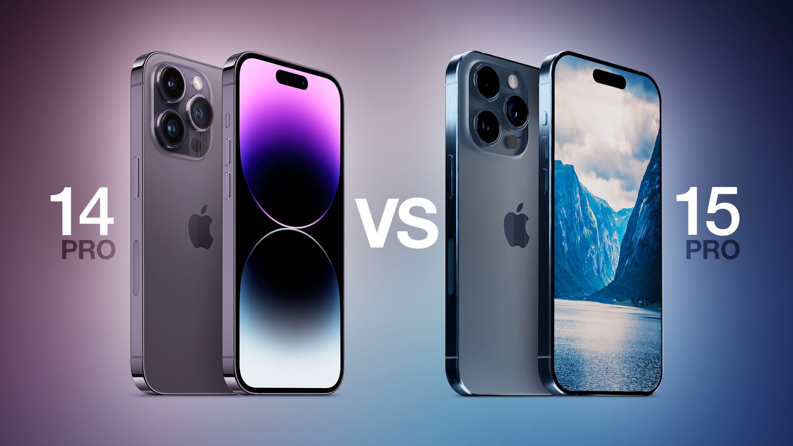 Apple iPhone 14 Pro vs iPhone 14: one is new, the other is not