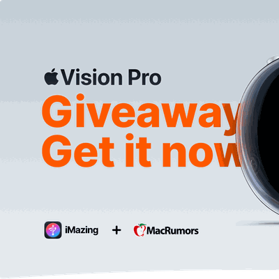 imazing 3 vision pro giveaway