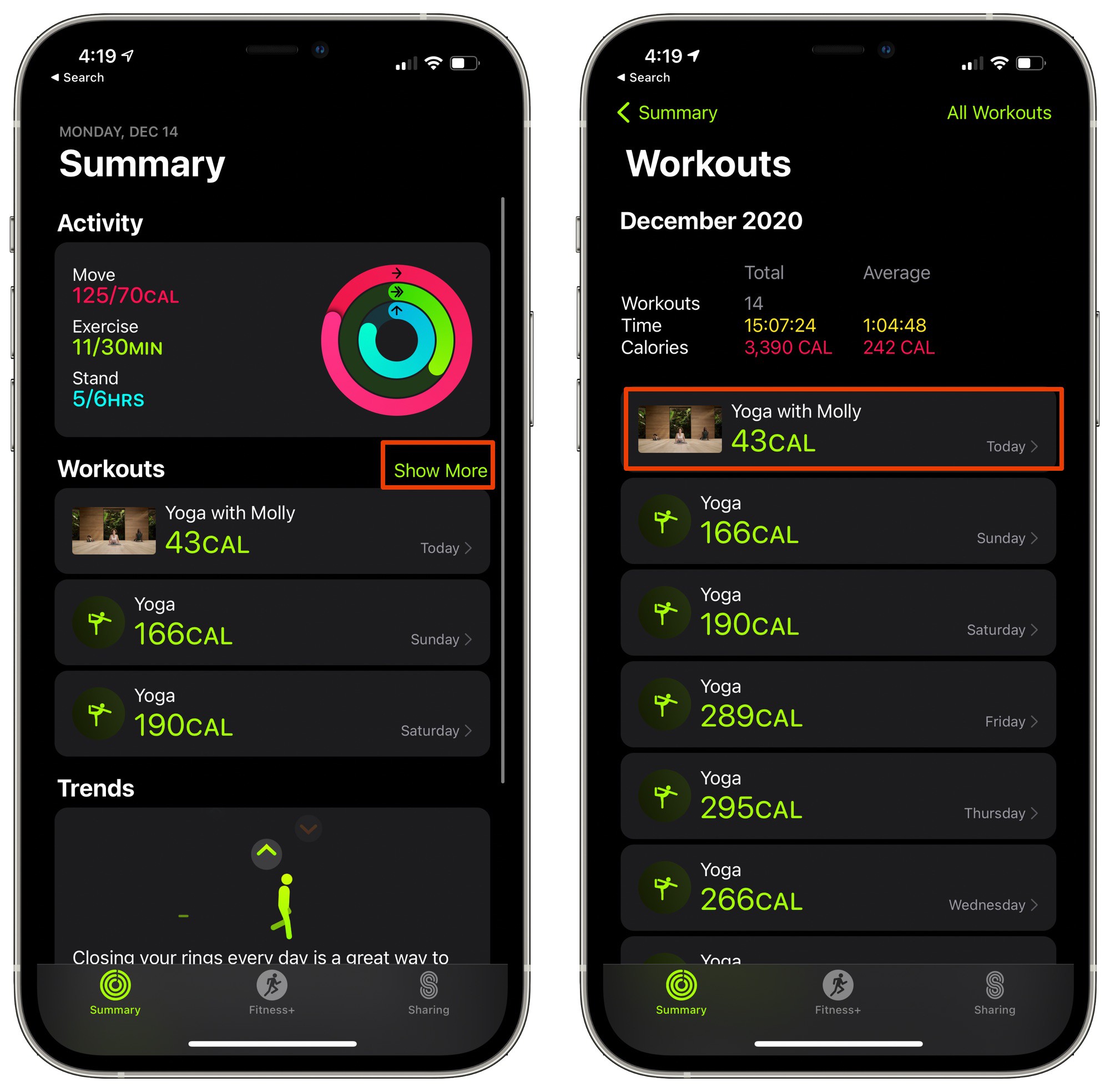 How to See Your Apple Fitness+ Workout Summaries MacRumors