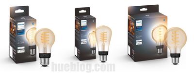 Hue White Ambiance Filament alle Lampen