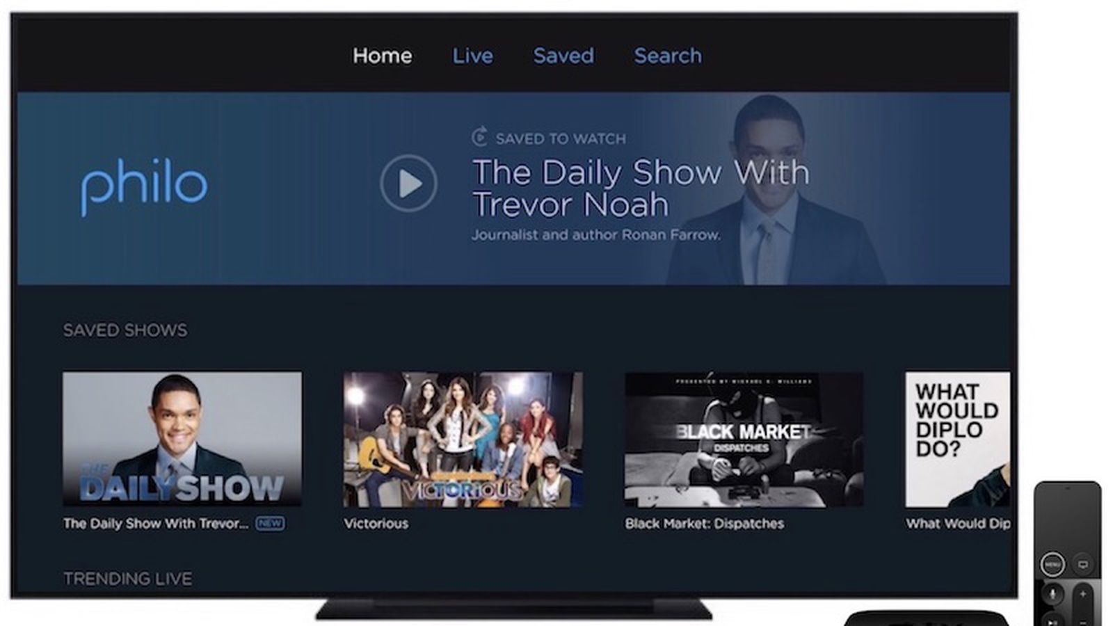 Sling TV Launches App for Apple TV Following WWDC Announcement - MacRumors