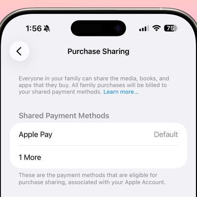 ios 26 4 purchase sharing