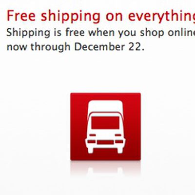 apple online free shipping holiday 2011