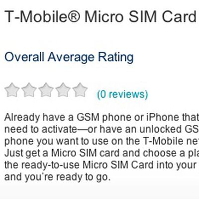tmobile usa microsim