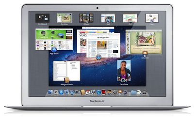 macbook air lion