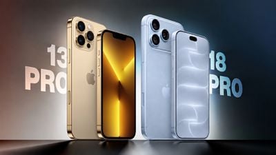 iphone 13 pro vs iphone 18 pro