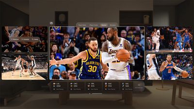 Vision Pro NBA
