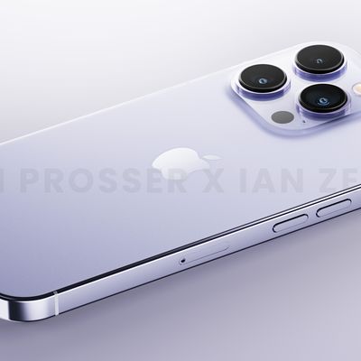 iPhone 14 Pro Purple Rear Flat MacRumors Exclusive