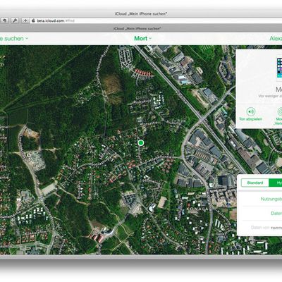 apple maps icloud beta