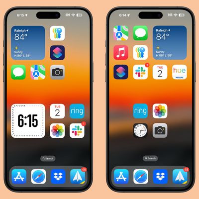 ios 18 home screen icons