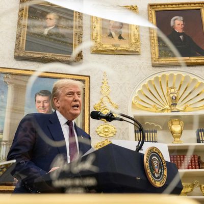 Donald Trump in Apple Logo