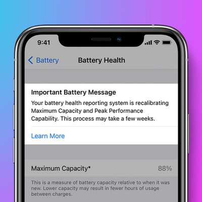 important battery message iphone 11