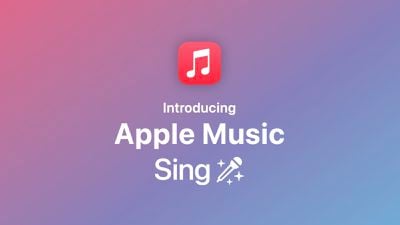 introducing apple music sing