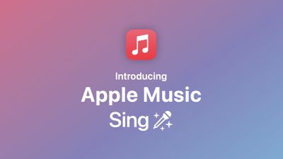 introducing apple music sing