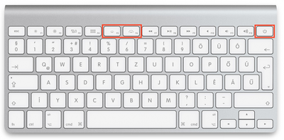 eject button on apple computer keyboard