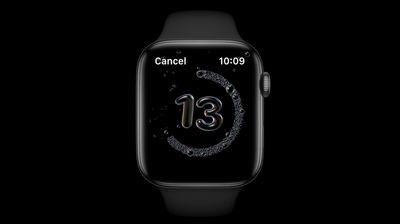 hand washing watchos 7 screenshot