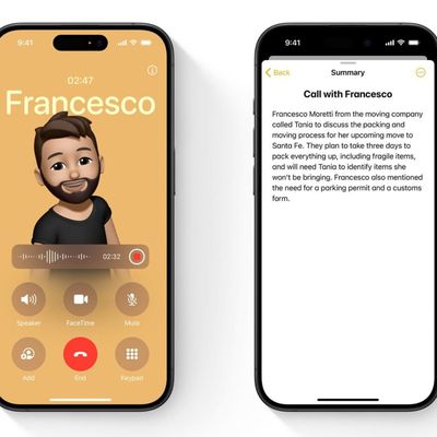 call recording ios 18 1