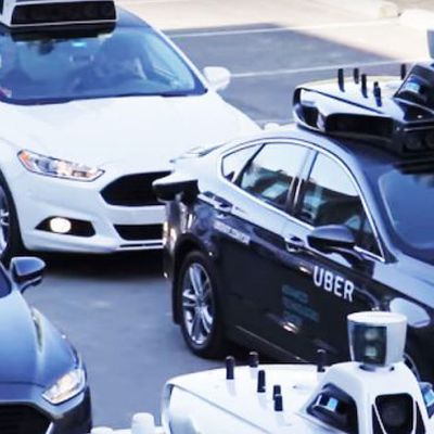 Uber Self Driving Car Fleet
