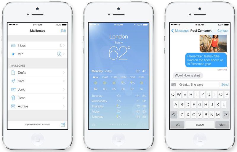 Apple Unveils iOS 7 with Major Design Overhaul, Multitasking and ...