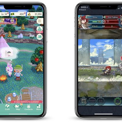 animal crossing and fire emblem ios