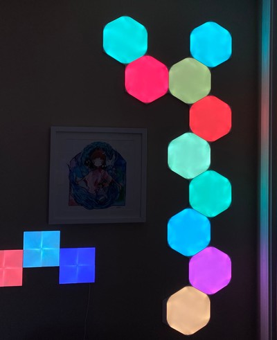 Hexagon Light Panels (Nanoleaf Shapes) Review - MacRumors