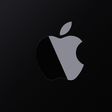 Apple Logo Black