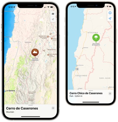 ios 15 maps details