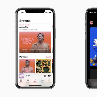 Apple iphone 11 pro africa music browse screen 04212020