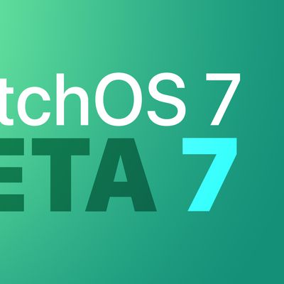 watchOS dev beta 7 Feature