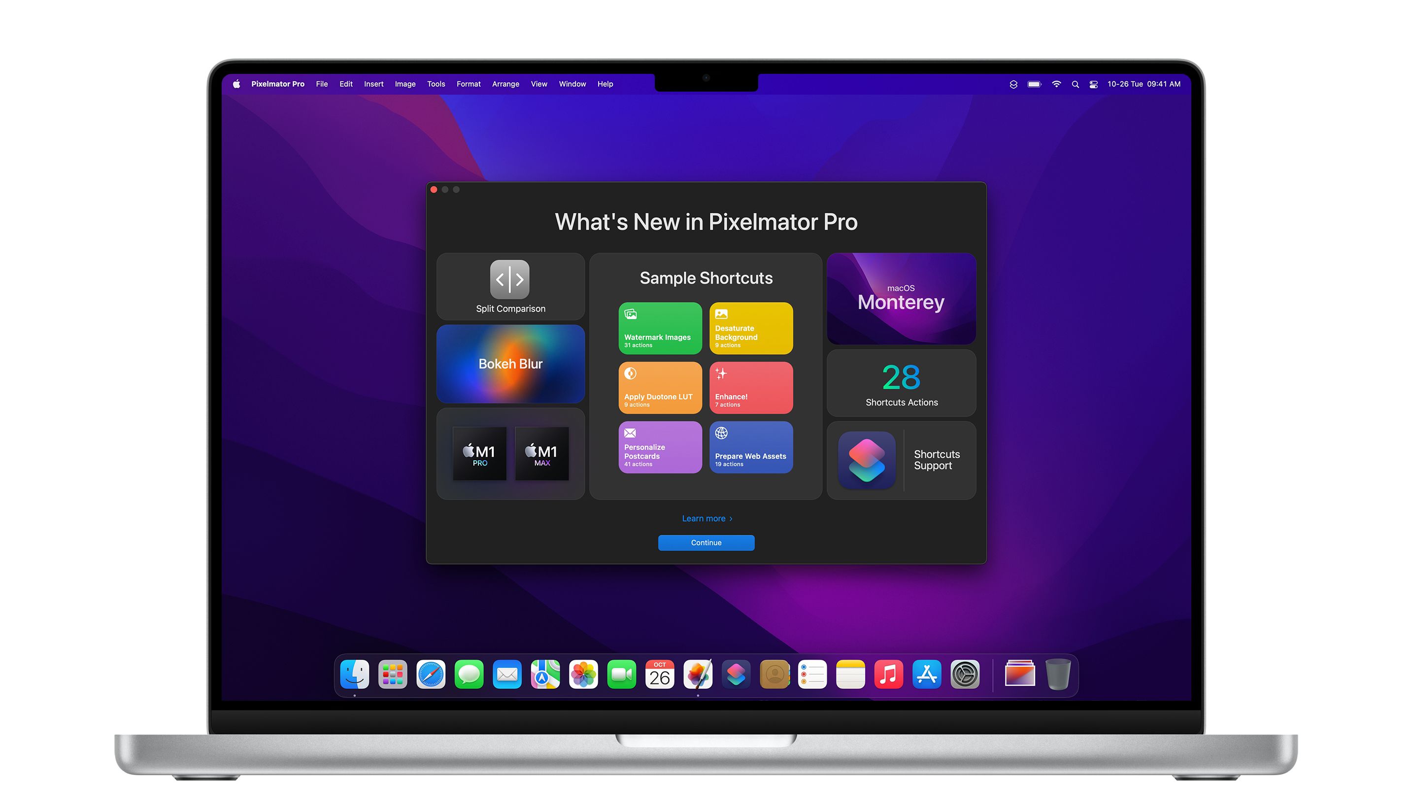 photo of Pixelmator Pro 2.2 Update Adds Monterey Support, 28 Shortcuts Actions, New Split Comparison View, and More image