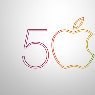 Apple 50 Logo Feature