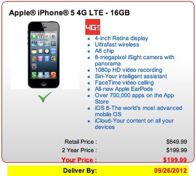 verizon iphone 5 sep26