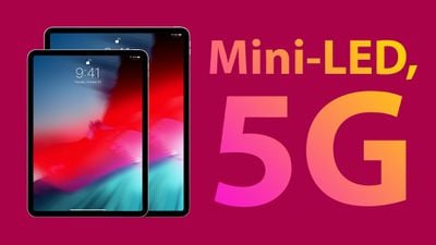 iPad Pro 5G and Mini LED feature